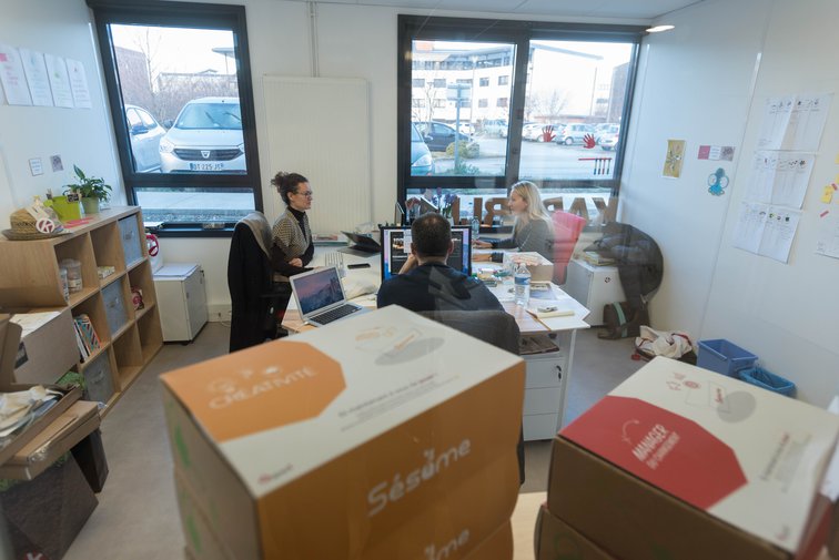 Les entreprises de la pépinière d'entreprises de Rovaltain - Valence TGV beneficient de services dédiés