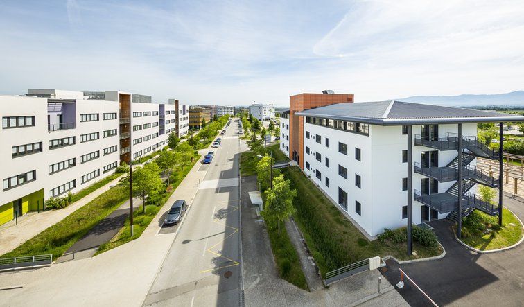Quartier de la Gare, à Rovaltain, pour des activités tertiaires