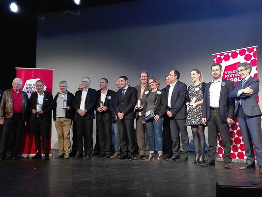 Les lauréats des trophées de l'entreprises 2017 de Valence Romans Agglo
