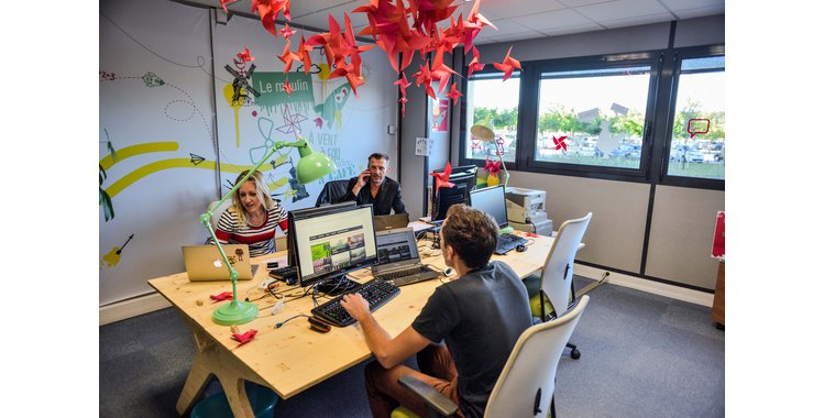 Photo Espace de coworking - Le Moulin Digital - Quartier de la Gare