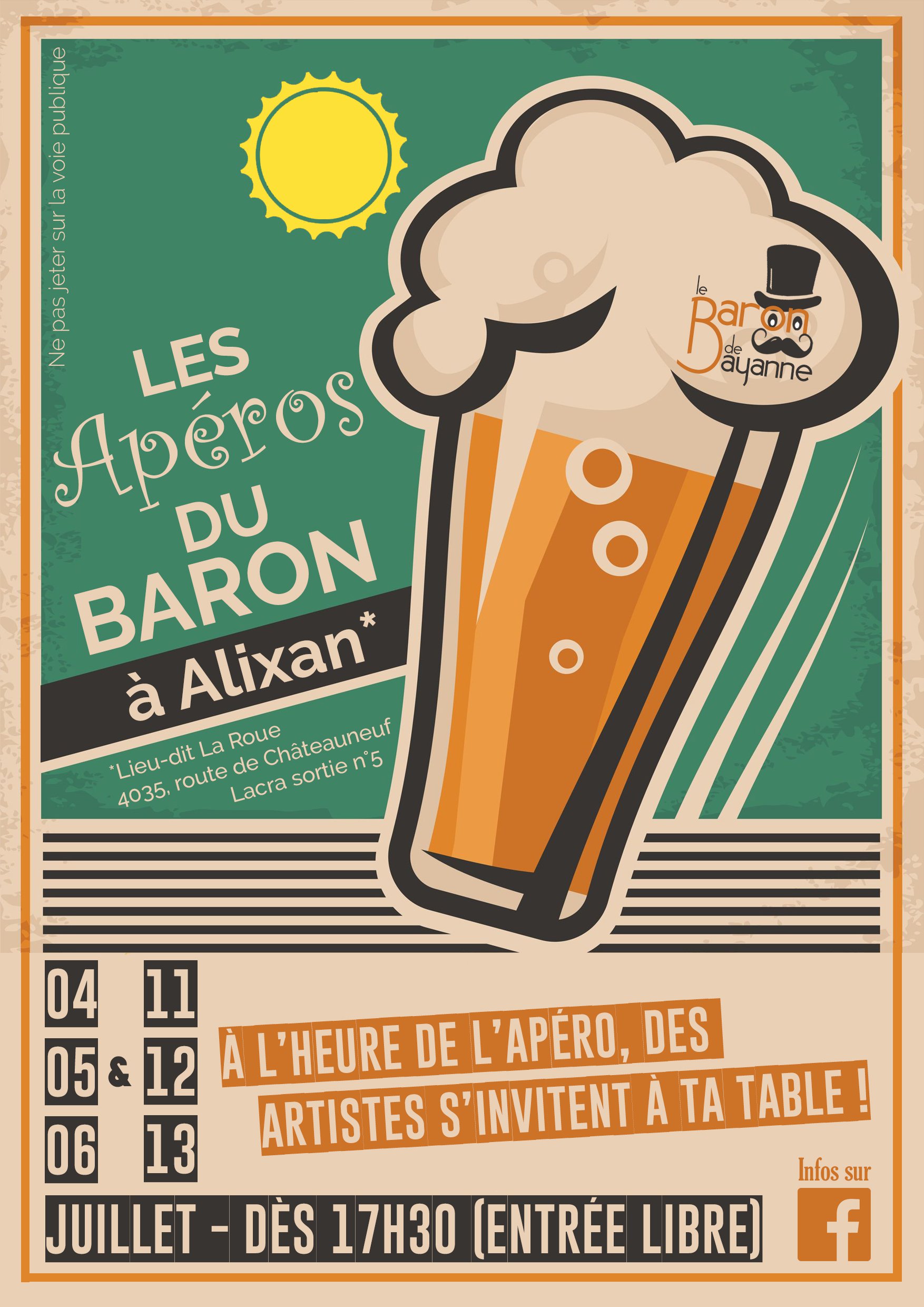Les apéros du Baron de Bayanne
