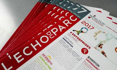 L'Echo du Parc est la lettre d'information du parc d'activités de Rovaltain 