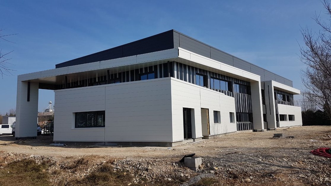 Markem Imaje construit un bâtiment à Rovaltain Valence TGV