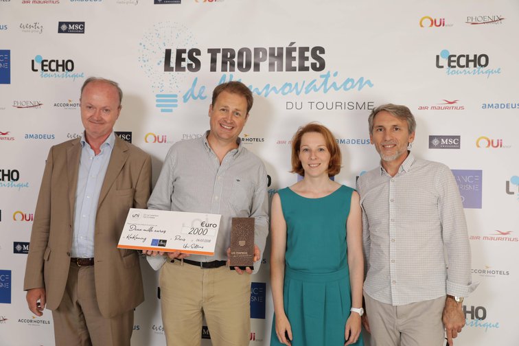 Cérémonie de récompense aux Trophées de l'innovation du Tourisme
