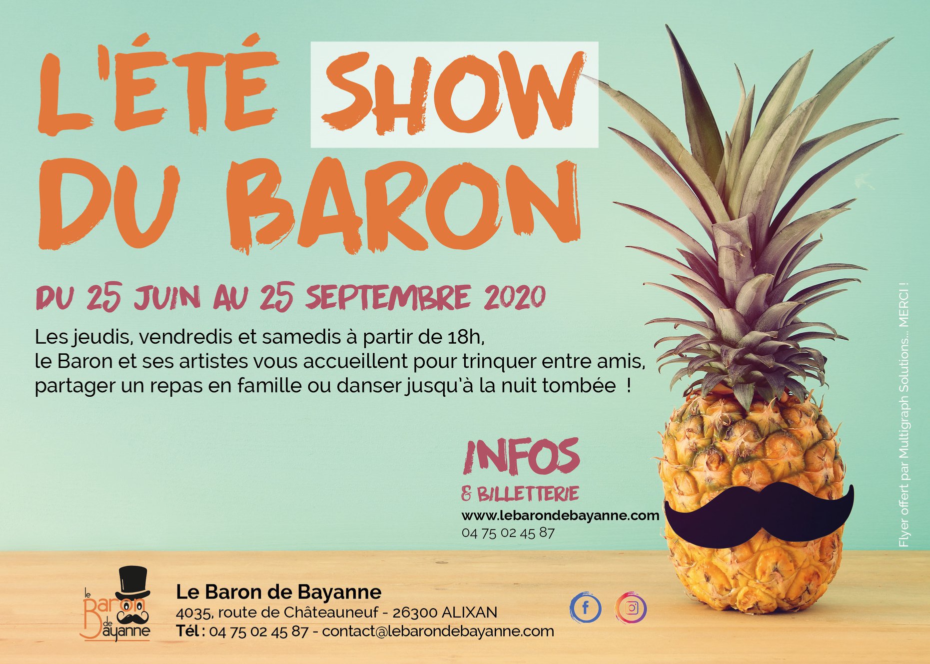 L'été du Baron de Bayanne